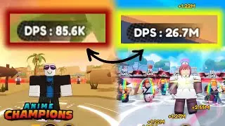 How to Increase DPS | Anime Champions Simulator