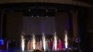 Сценические фонтаны холодного огня на выпускной