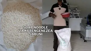 HIZI NDIO SOAP NOODLE ZA KUTENGENEZEA SABUNI ZA KUOGEA NA ZA MCHE
