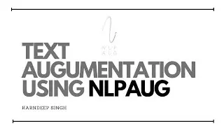 Text data Augmentation | Data Science | NLP | ML