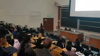 Samra prezentacija rada tokom doktorskog studija Berkeley