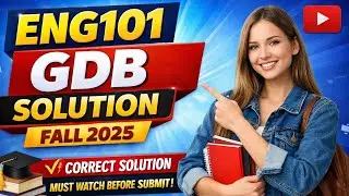 ENG101 GDB SOLUTION Fall 2025 | ENG101 GDB SOLUTION 2025 