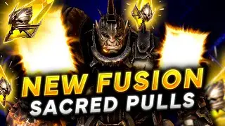 MULTIPLE LEGGOS! Pulling My Sacred Shards For Kroz Wallbreaker's Summon Rush! | Raid Shadow Legends