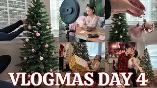 VLOGMAS🎄 | early christmas gift, decorating office christmas tree, new ugc collab!!