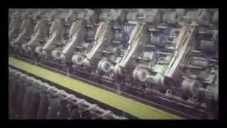 Технология обработки шерсти. Прядильная машина