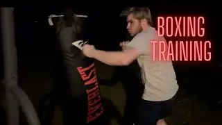 Upcoming Boxer’s Training Routine