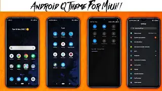 Android 10 Dark Theme For Miui 11 || Fully Compatible Theme For Miui11