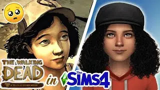 THE WALKING DEAD Game in The Sims 4!🧟