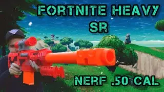 The NERF HEAVY SR Is INSANE... (Nerf x Fortnite Heavy SR Review)