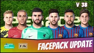 PES 2021 - UPDATE FACE V38 | SIDER VERSION & CPK VERSION