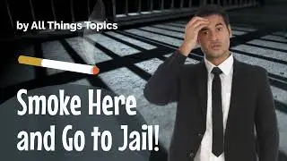 Smoke Here & Go to Jail! + Free printable Worksheet Lesson (for ESL Teachers & Learners)