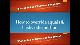29. How to override equals and hashCode method in java
