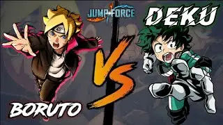 BORUTO vs DEKU !!! jump force gameplay