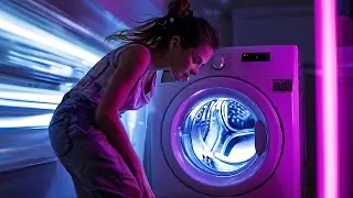 Soothing & Sleepy Washing Machine Spin Cycle, Black Screen, 10 hours