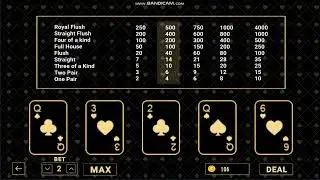 Royal Flush :Video Pocker Game