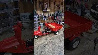 Модель мотороллера Муравей...Едем... Коробка не переключает с заднего на перед...