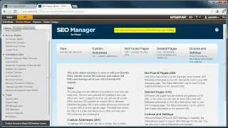 SEO Manager - Quick installation guide