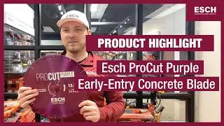 Esch ProCut Purple Blade: Extend Your Early-Entry Cutting Window | Esch Construction Supply