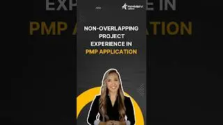 Non-Overlapping Project Experience in PMP Application #Shorts | KnowledgeHut