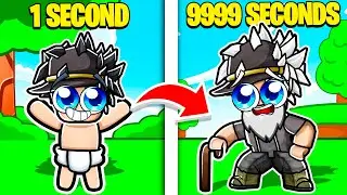 Roblox But Every Second You Get Older!