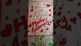Happy Anniversary 💞💝💐||Easy drawing for anniversary # cute &easy drawing #shorts #anniversary #draw