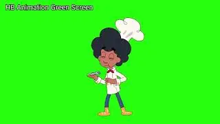 Chef boy Animation (Green Screen)