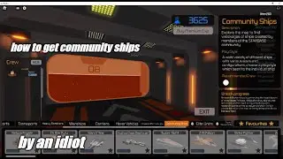 How to get community ships (starbase)