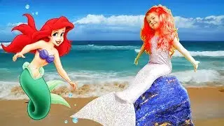 MERMAIDS Transformation Mermaid  Превращение в русалку Kids Video Sweet Emily toy