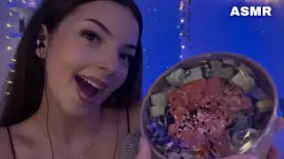 #ASMR - DÉGUSTATION POKE BOWL 🥣 (chuchotements + bruits de bouche)