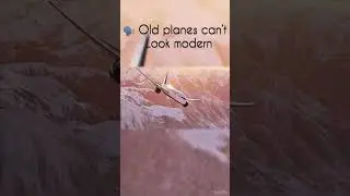 🗣️ Old planes can’t Look modern right? #modern #planes #shorts