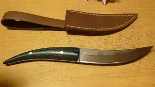 Нож из рапидного полотна. High-speed steel knife.