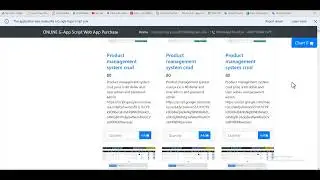 Google App Script online purchase web app