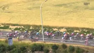 2015 Tour de France Stage 3 crash