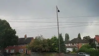 Morning Summer Thunderstorm Clip 1