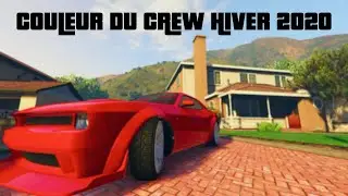 ❄️  COULEUR DU CREW POUR L'HIVER ❄️