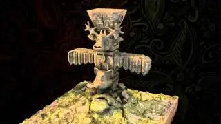 Totem - 3D Studio Max Modeling Project