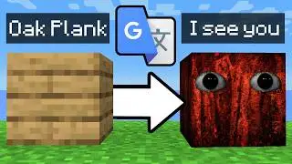I Put Every Minecraft Texture Through Google Translate 10 QUADRILLION Times...