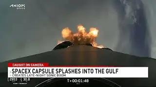 Returning SpaceX capsule creates sonic boom - NBC 15 WPMI