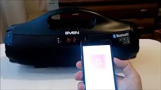 Обзор блютуз акустики Sven PS-460 Browse Bluetooth acoustics Sven PS-460