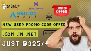 GoDaddy Cheap Domain Name Registration 2023 | .com domain @100 and .in @59