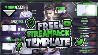 FREE FIFA18 Streampack Template | FREE download | PSD | Seangraphicx
