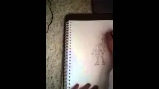 Anime drawing timelapse