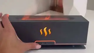 Was für ein schöner Flammen Diffusor für ätherische Öle