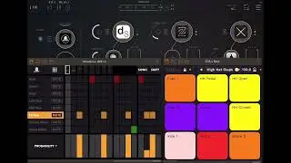 2 are stronger - iPad AUv3 MIDI Drum Sequencer App Octachron jamming with SDS-X Drum Machine…