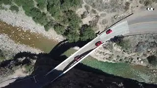 Camino a Cacheuta - Desde el aire - DroneView Mendoza Argentina