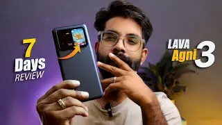 Lava Agni 3 After 7 days Review | Best 5G  Phones under 20K with Dual Display⚡