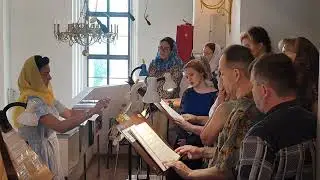 "О,ДИВНОЕ ЧУДО!" стихира Успению