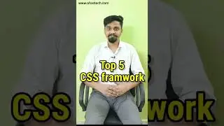 Top 5 CSS framework to learn in 2023 | Best HTML CSS framework for web development | #shorts #html5