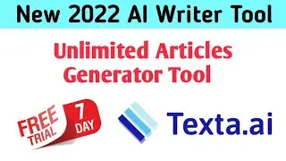 Texta.ai Article Generator Tool | unique article generator 2022 | Tech DaNi