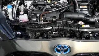Toyota Yaris 2022 under the bonnet: Petrol Engine + Electric Motor